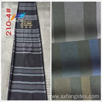 Warmly Polyester Rayon Nida Dubai Striped Knitted Fabrics